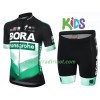 Fahrradbekleidung Radtrikot Kurzarm + Radhose Kurze 2020 Bora-Hansgrohe Kinder N001